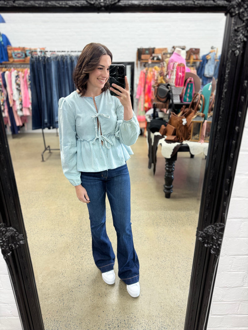 Alyssa Top - Denim