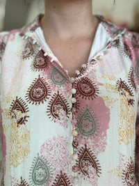 Bloom Top - Pastel Paisley