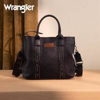 Wrangler Carry-All Aztec Expandable Tote - Black (WG199-1824BK)