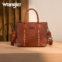 Wrangler Carry-All Aztec Expandable Tote - Brown (WG199-1824BR)