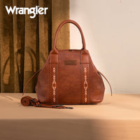 Wrangler Carry-All Aztec Expandable Tote - Brown (WG199-1824BR)