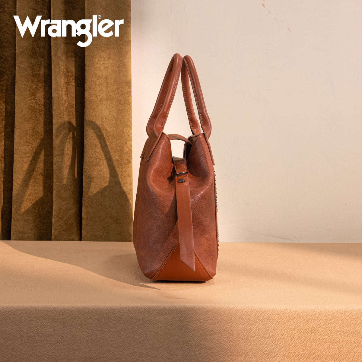 Wrangler Carry-All Aztec Expandable Tote - Brown (WG199-1824BR)