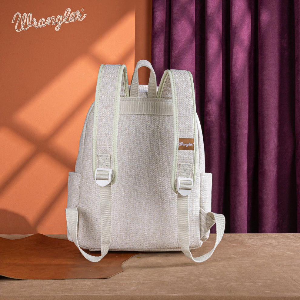Wrangler Aztec Knitted Backpack - Tan (WG174-91153TN)