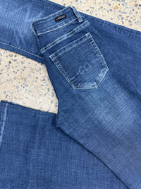 CC Western Jeans - Wide Leg Dark Blue Wash Trouser II