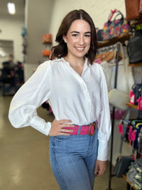 Izzie Top - White