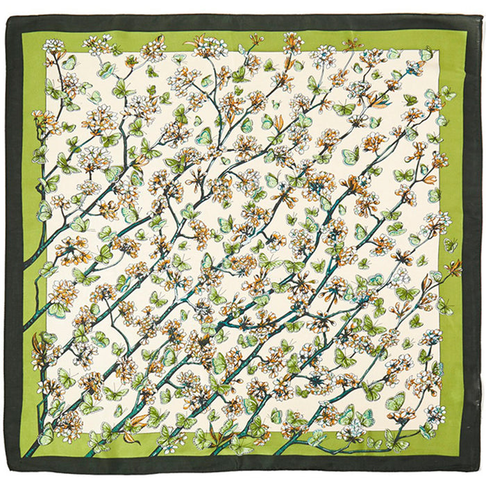 Western Wild Rag - Butterflies (Olive)