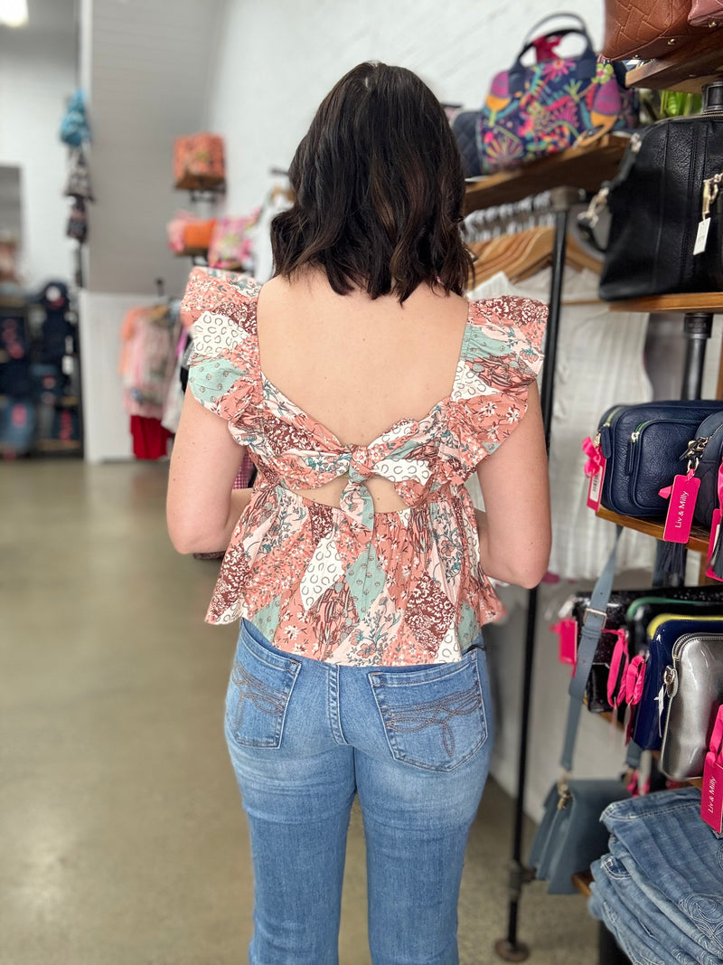 Kaylee - Patchwork Print
