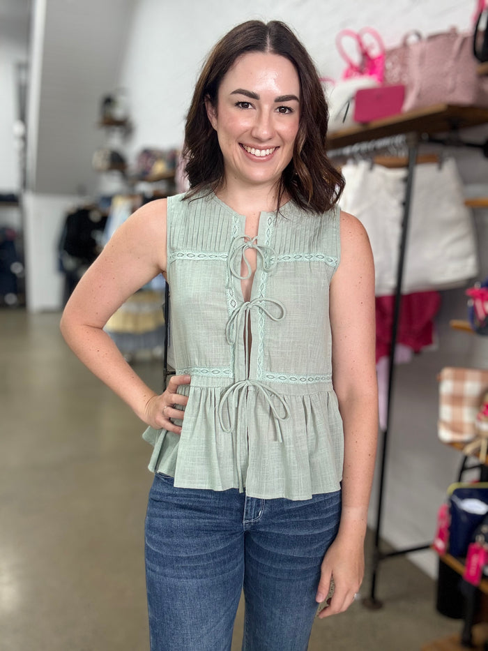 Heidi Top - Sage