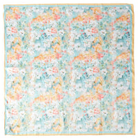 Western Wild Rag - Watercolour Flowers (Orange)