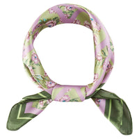 Western Wild Rag - Floral Geo (Green)
