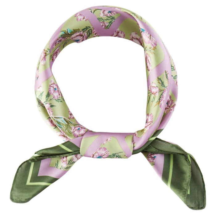 Western Wild Rag - Floral Geo (Green)