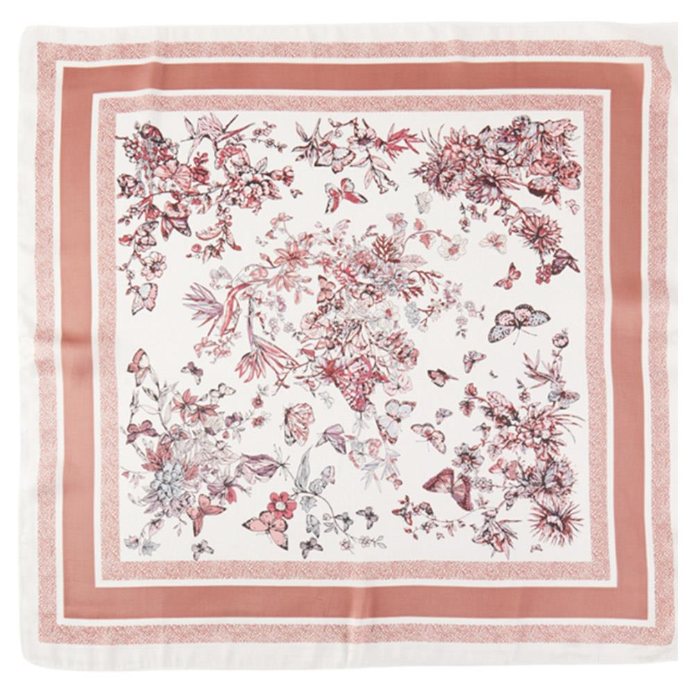 Western Wild Rag - Butterfly Garden Party (Pink)