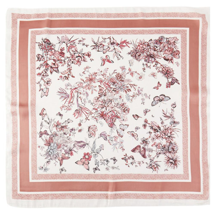 Western Wild Rag - Butterfly Garden Party (Pink)