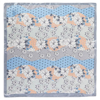 Western Wild Rag - Floral Patchwork (Grey)