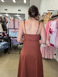 Christine Dress - Cinnamon
