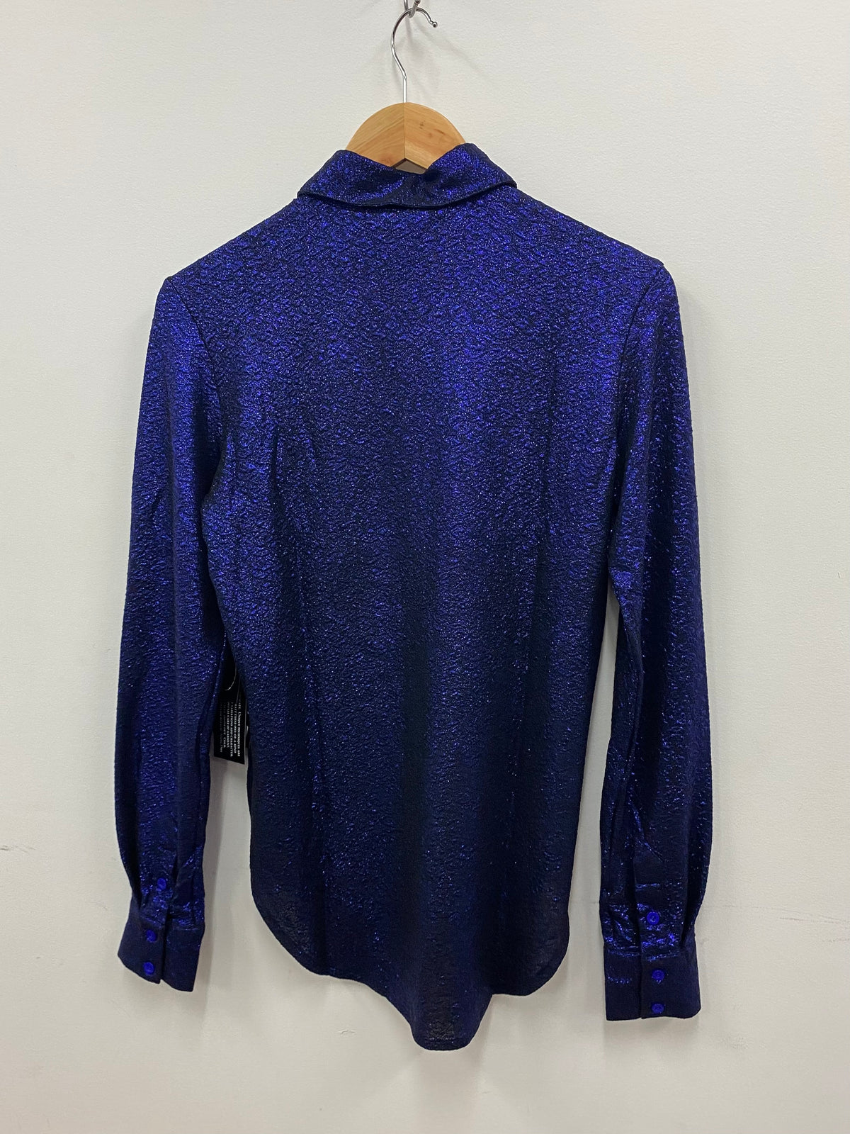 Cowgirl Tuff Pullover Arena Shirt - Indigo Shimmer