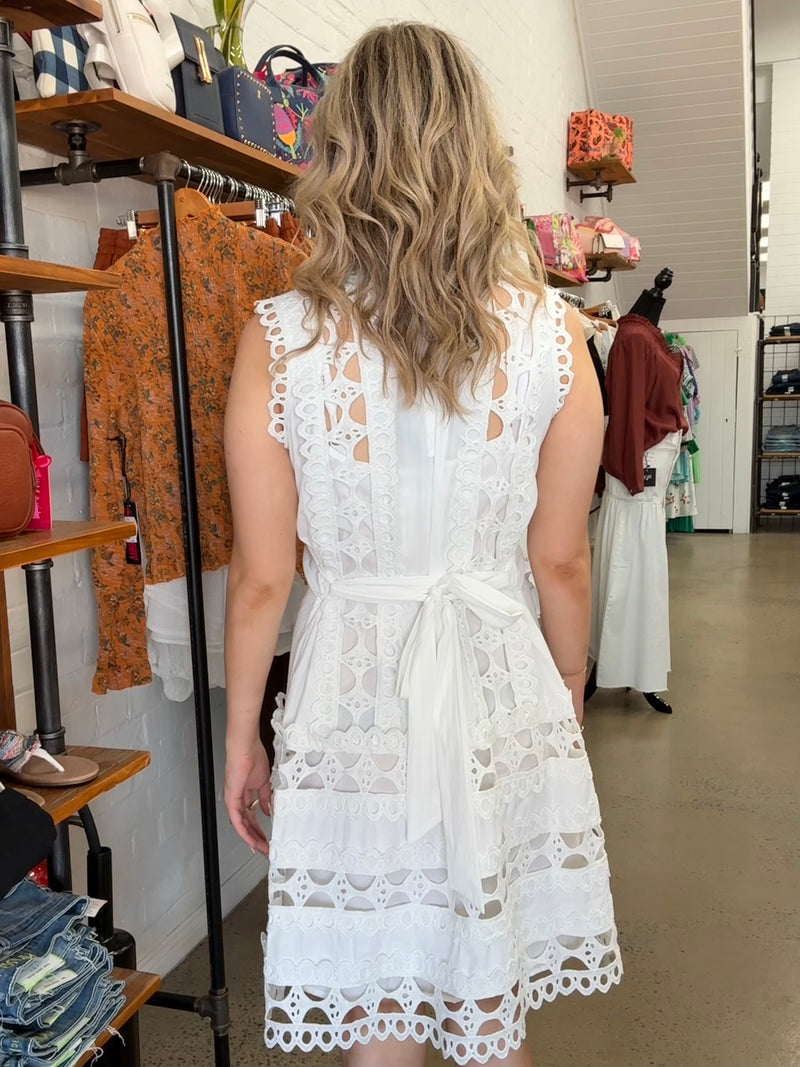 Gail Dress - White