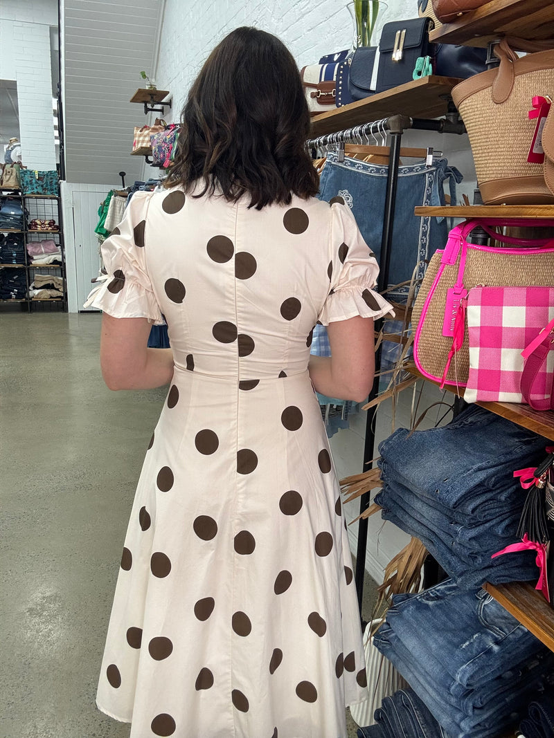 Callie Dress - Polka Dot