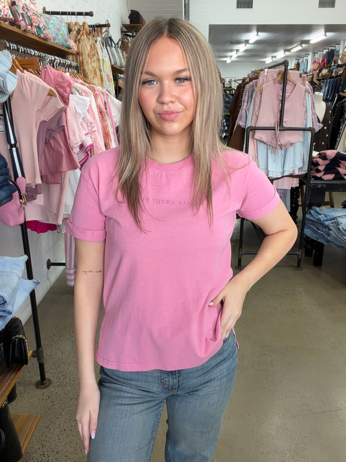 AAE Washed Tee - Orchid