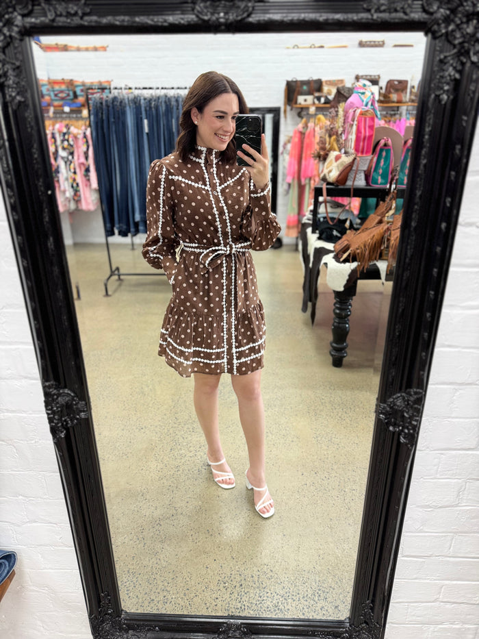 Bianca Mini Dress - Dots