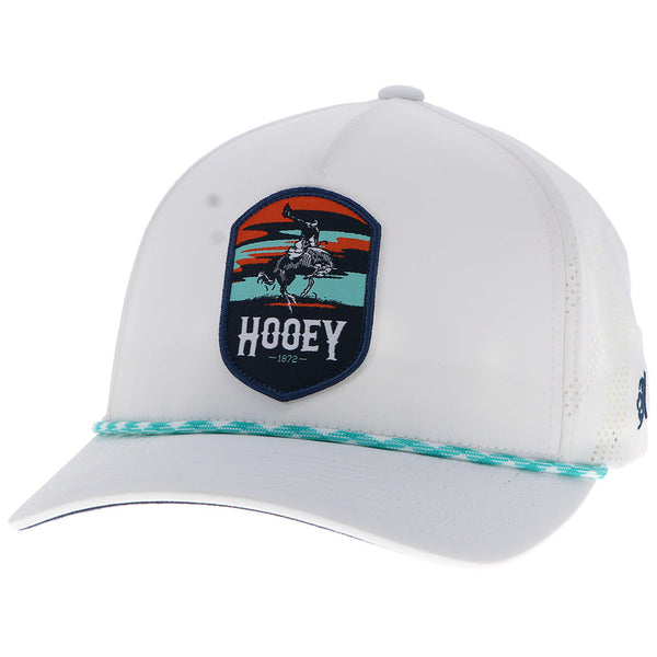 Hooey Cheyenne Cap - White