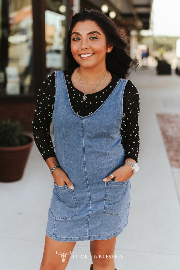 Mesa - Denim Buckle Dress