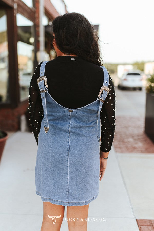 Mesa - Denim Buckle Dress