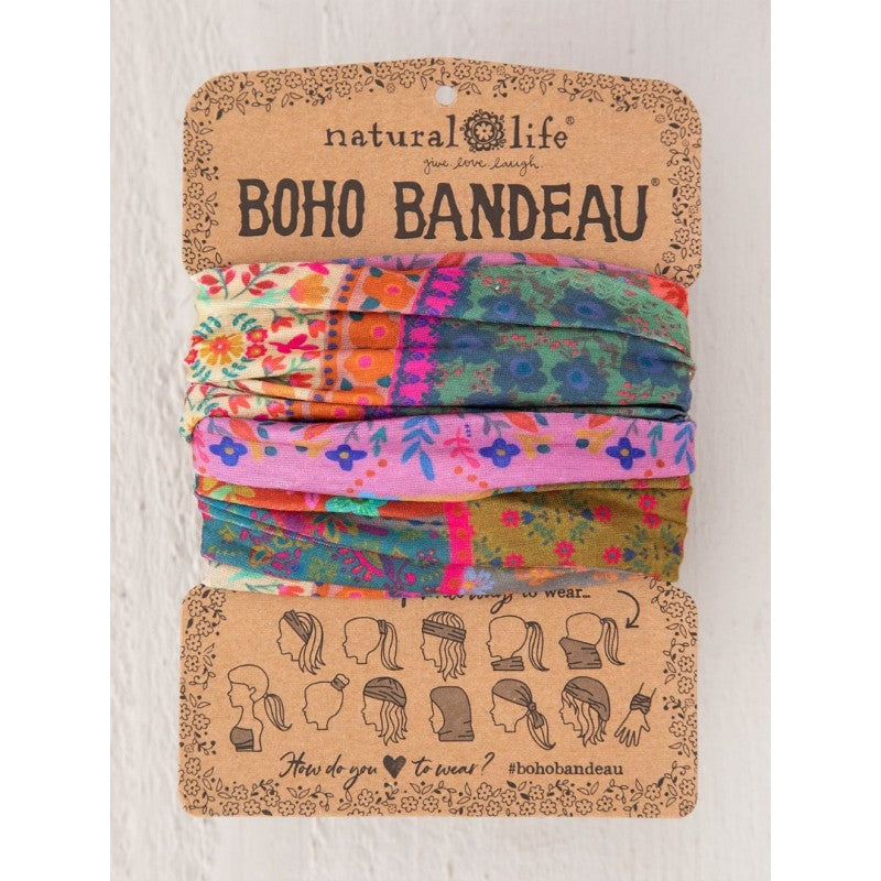 Boho Bandeau - Multi Patchwork