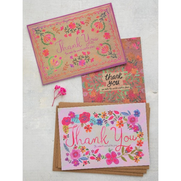 Greeting Card - Set Thank You