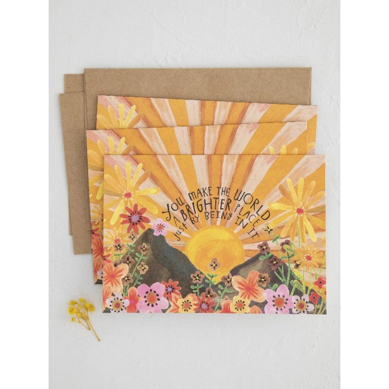 Greeting Card - Yellow