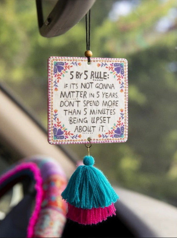 Air Freshener - 5 By 5 Rule