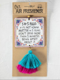 Air Freshener - 5 By 5 Rule