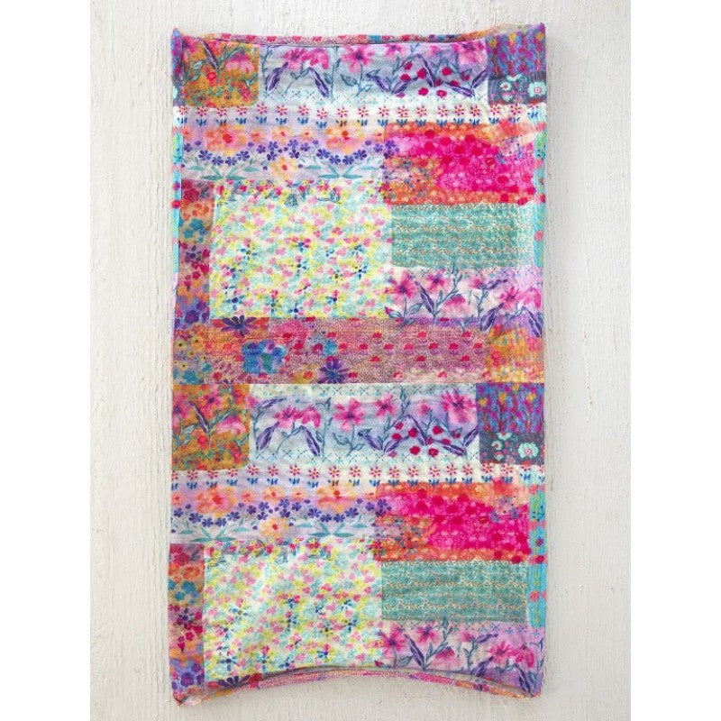 Boho Bandeau - Pink Watercolour Patchwork