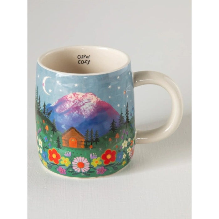 Stoneware Mug - Cozy Mountain