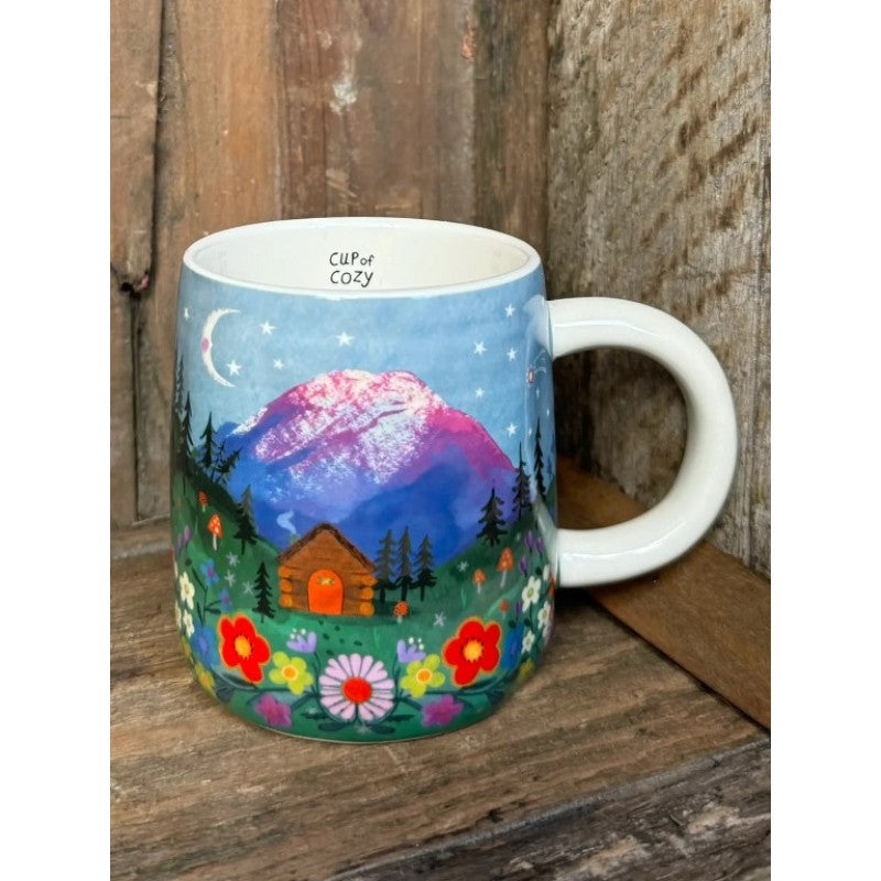Stoneware Mug - Cozy Mountain