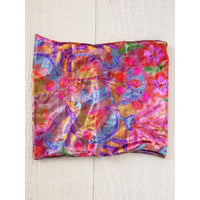 Boho Bandeau - Velvet Pink Folk Floral