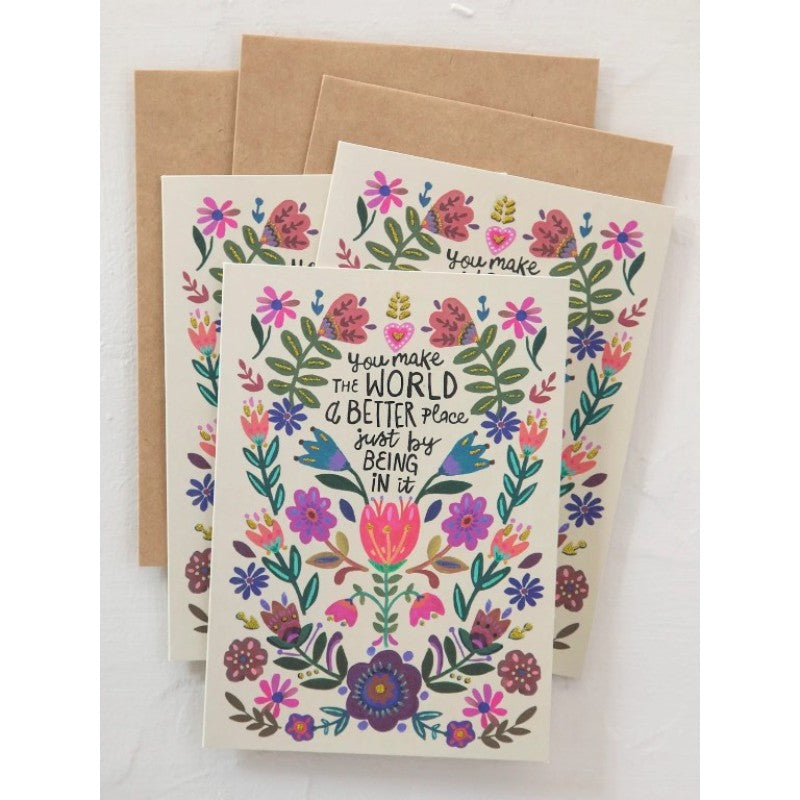 Greeting Card - Better Place