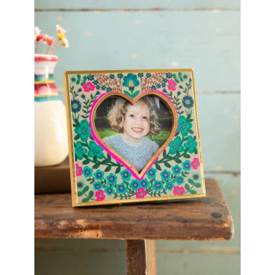 Heart Frame - Mini Dusty Blue