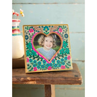 Heart Frame - Mini Dusty Blue