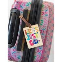 Travel Happy- Luggage Tag Cream
