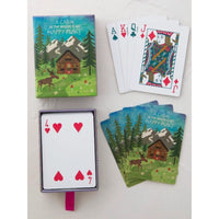 Playing Cards - Green Cabin