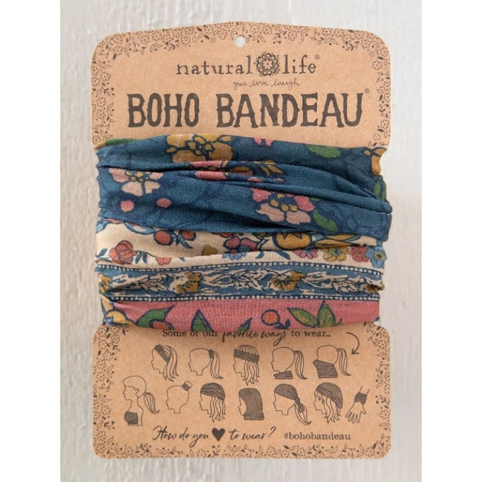Boho Bandeau - Blue Riviera