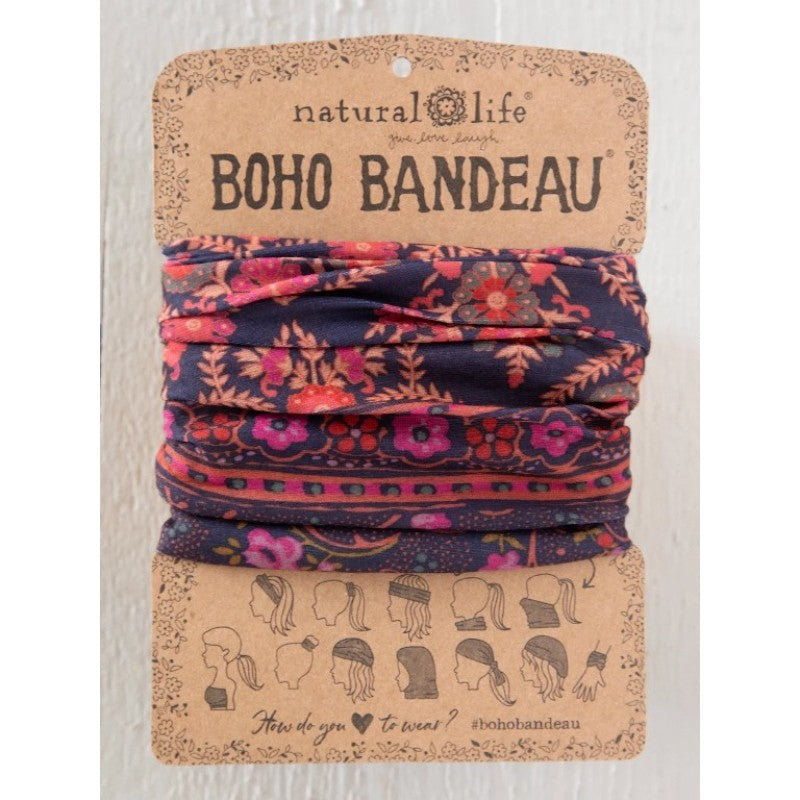 Boho Bandeau - Indigo Willow