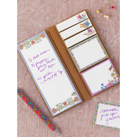 Sticky Note Book - Mustard Folk Flower