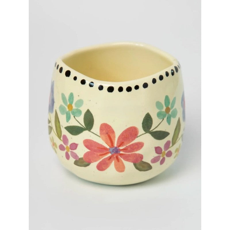 Planter - Happy Floral
