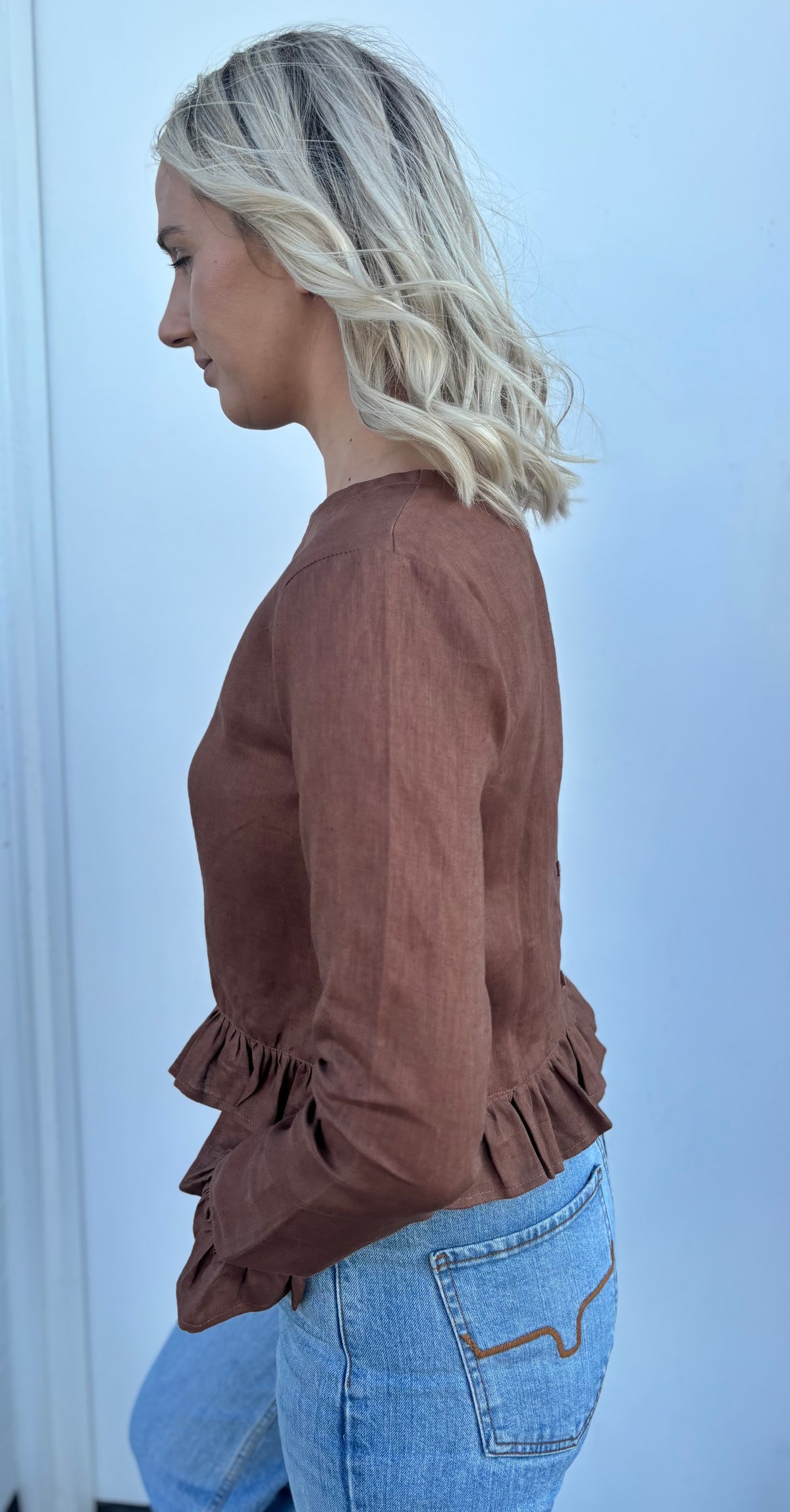 LJC Freddie Top - Chocolate