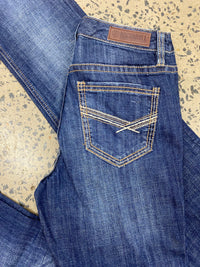 Rock & Roll Cowgirl Jeans - BW4RD04776 - Mid Rise Riding Fit