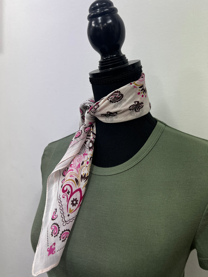 Western Bandana - Pink