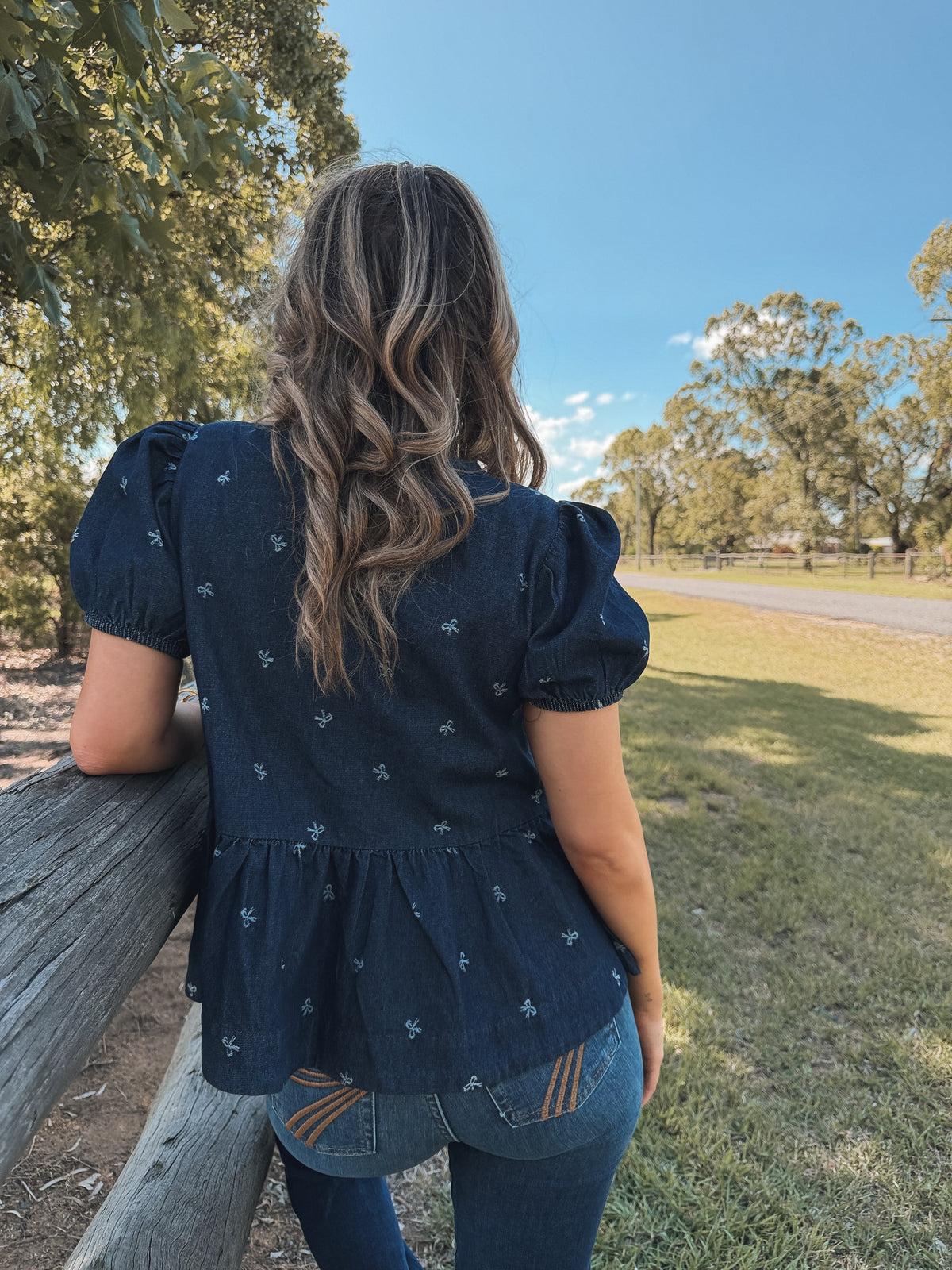 Bowie Top - Dark Denim