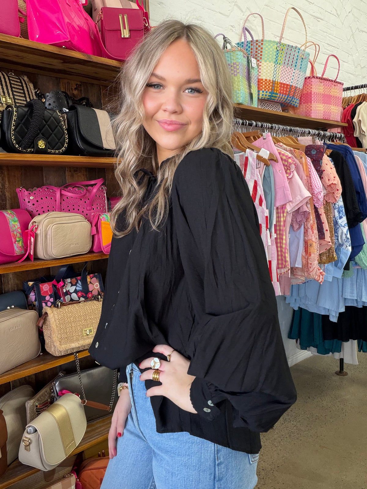 Skyla Top - Black
